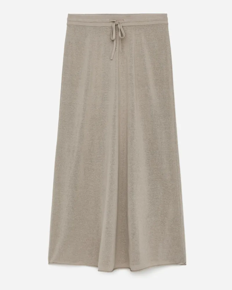 Arket Rock Aus Leinen Und Baumwolle - Beige Taupe