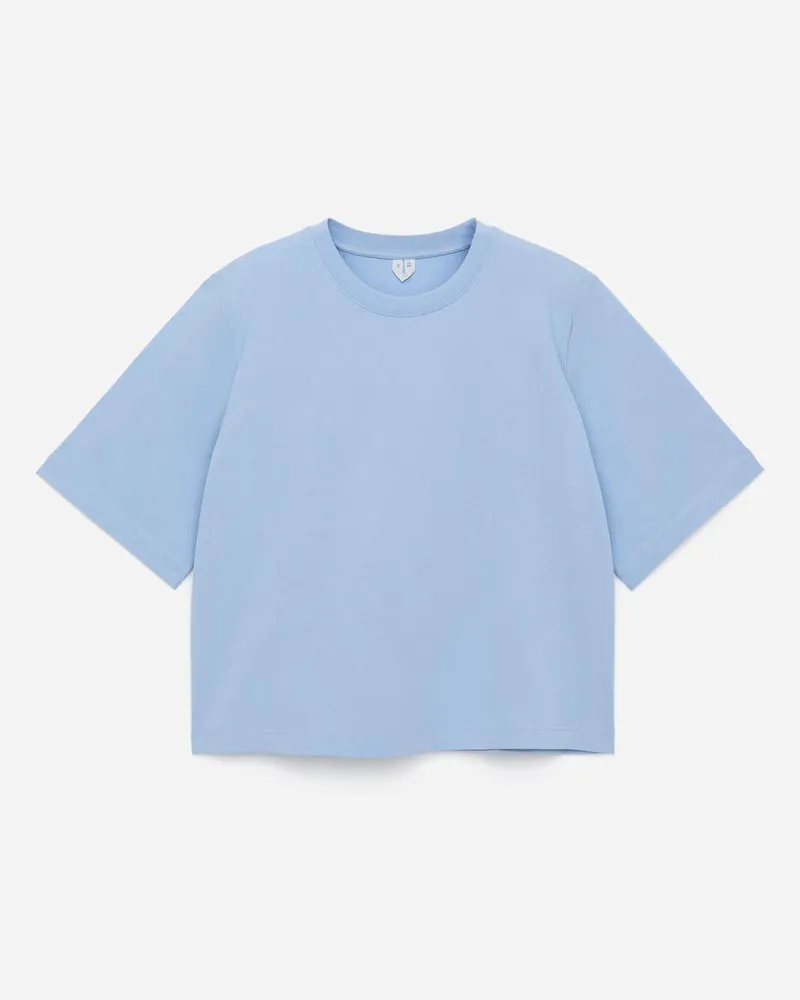 Arket ALBA Kastiges T-Shirt -Blau Blau