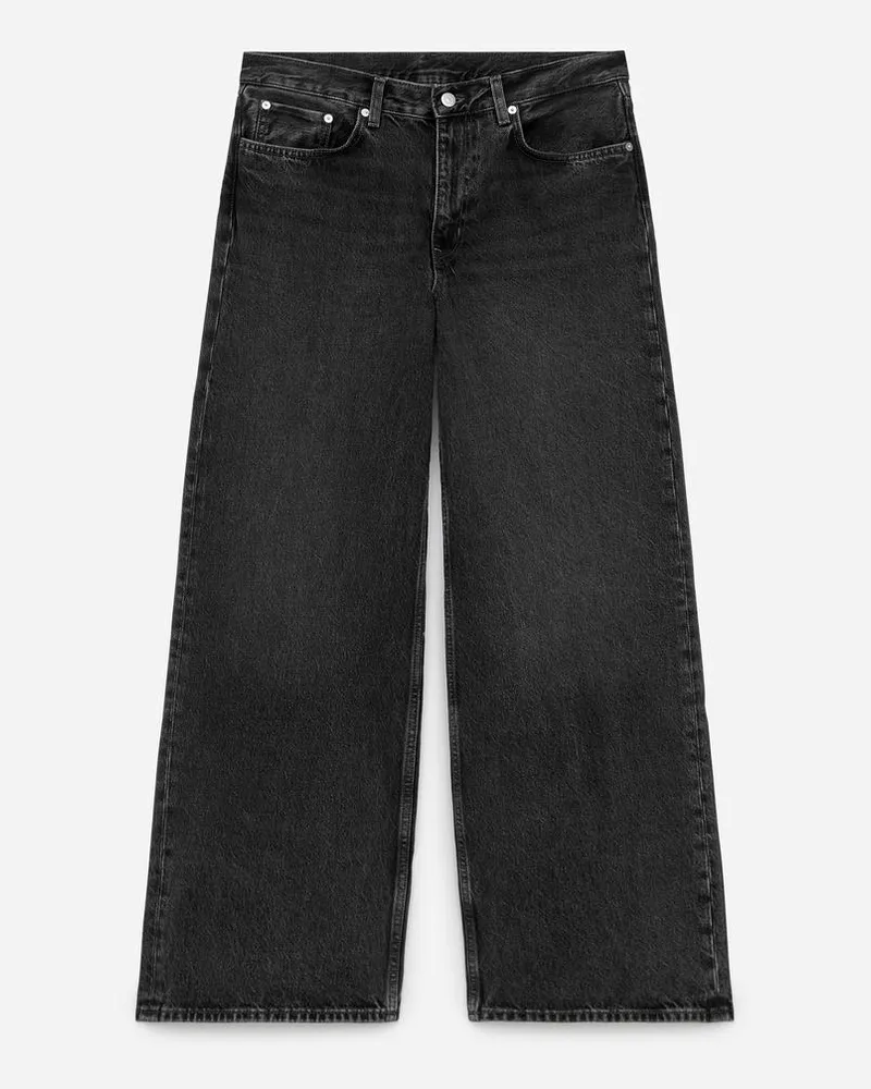 Arket CLOUD Loose Jeans Mit Weitem Bein -Grau Grau