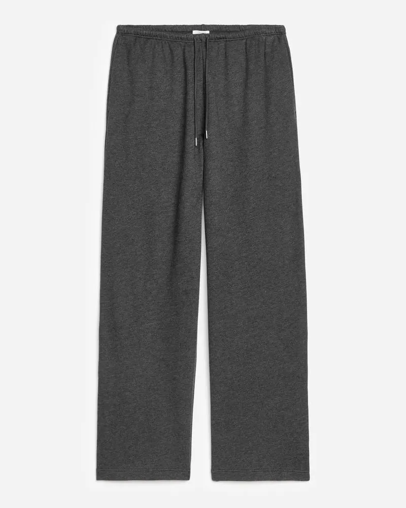 Arket Jogginghose Mit Weitem Bein -Grau Grau