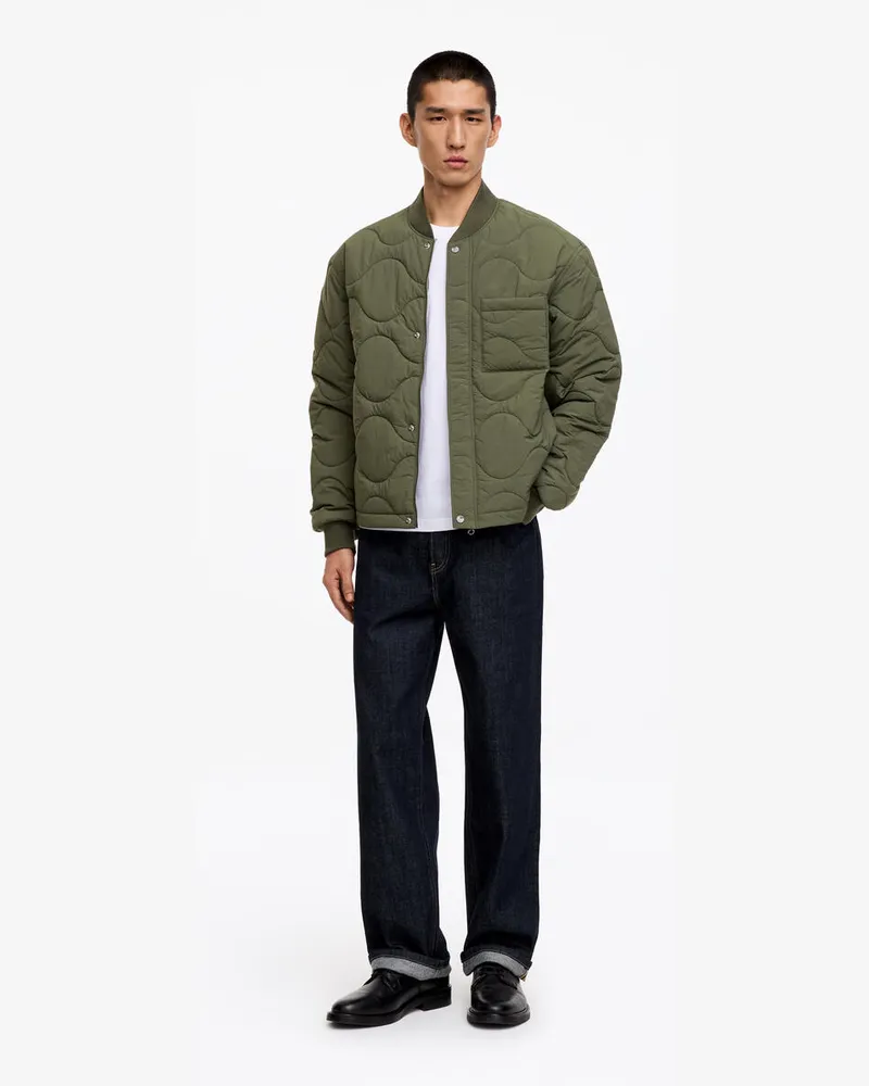 Arket 2-in-1-Liner-Steppjacke -Grün Grün