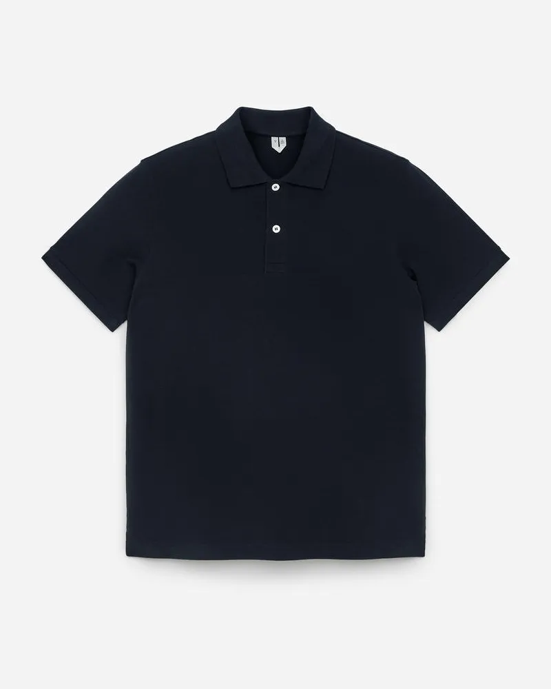 Arket Pikee-Poloshirt -Blau Blau