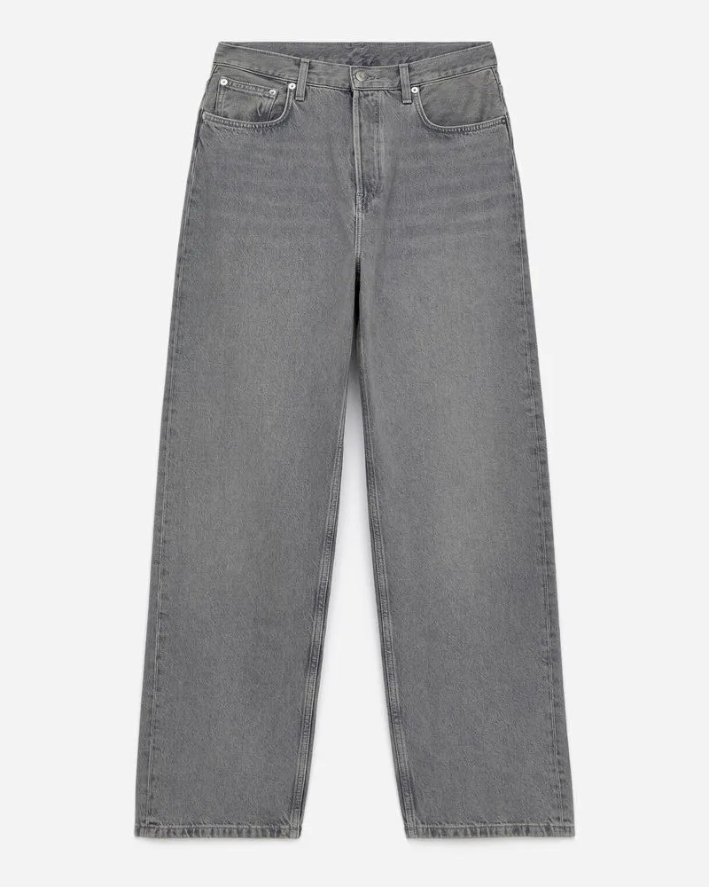 Arket MIST Wide Jeans -Grau Grau