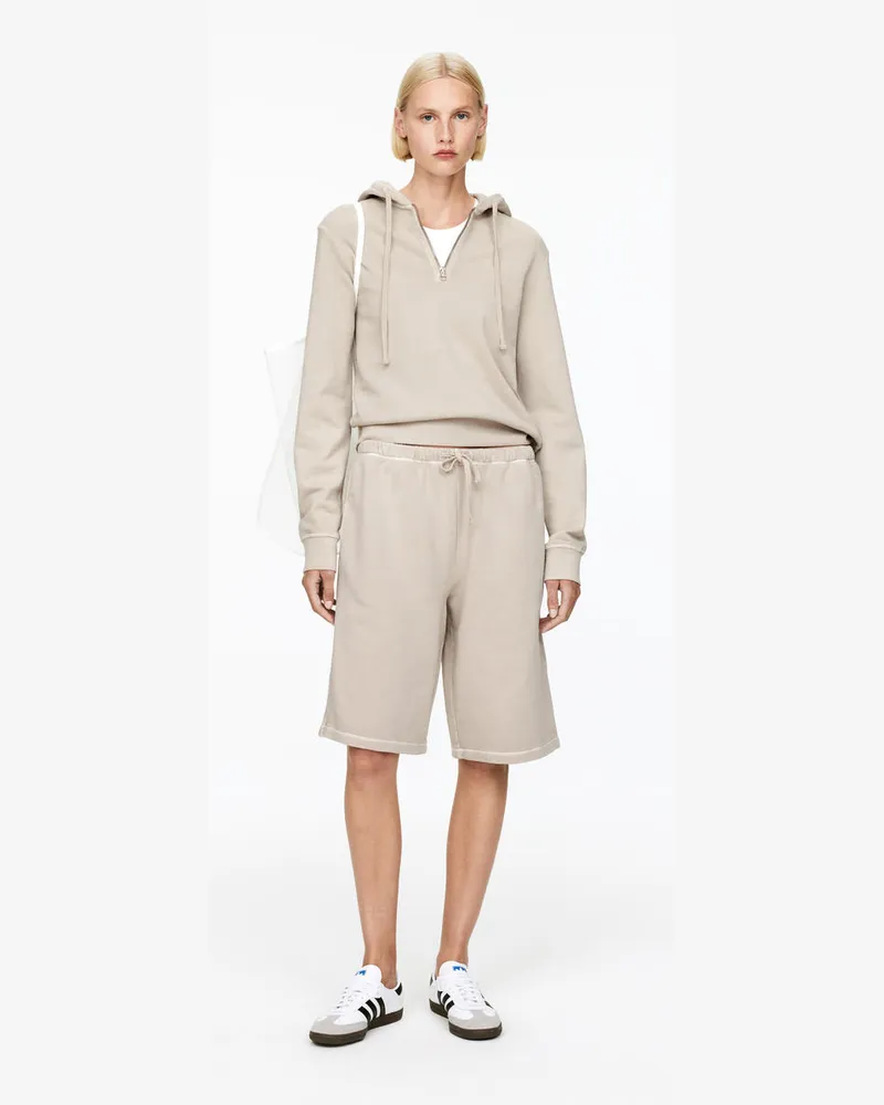Arket Shorts Aus Frottee -Beige Beige