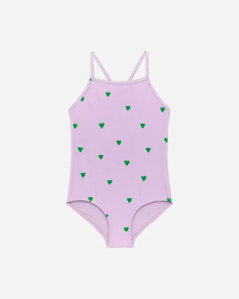 Arket Badeanzug Mit Print -Lila Lila