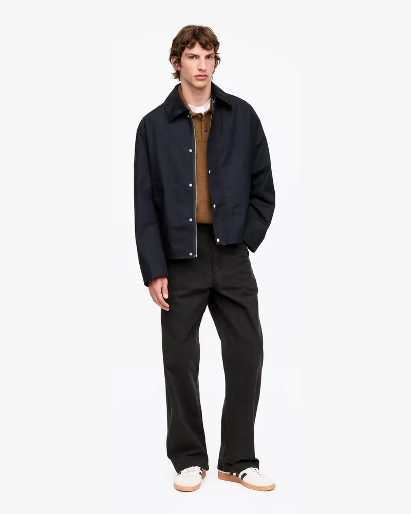 Arket Lockere Canvas-Hose -Schwarz Schwarz