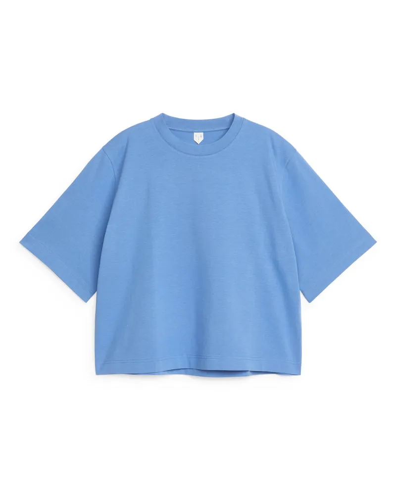 Arket ALBA Schweres T-Shirt -Blau Blau