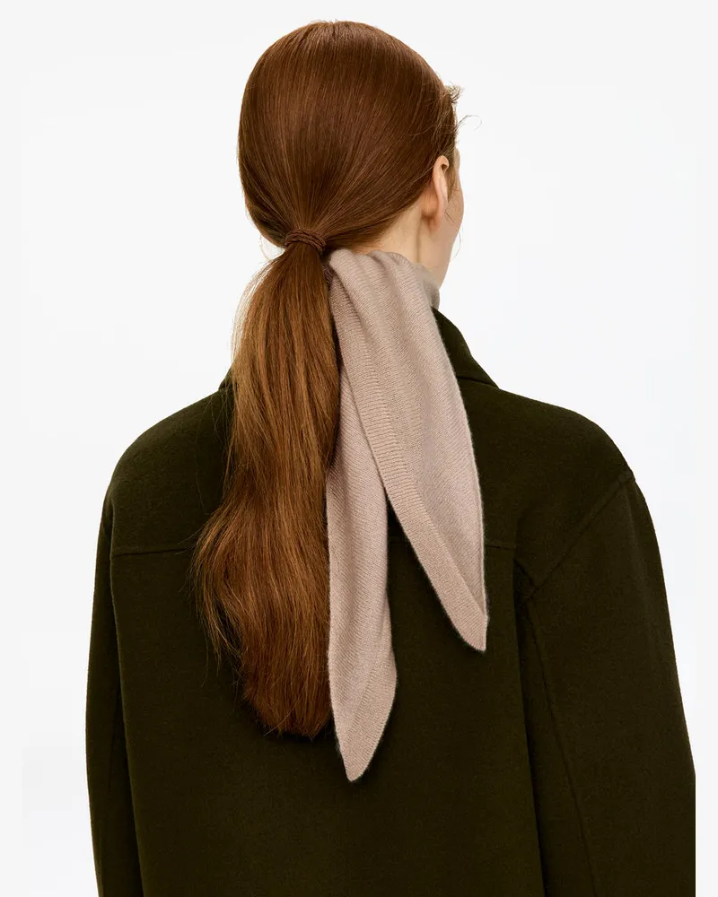 Arket Schal Aus Kaschmir -Beige Beige