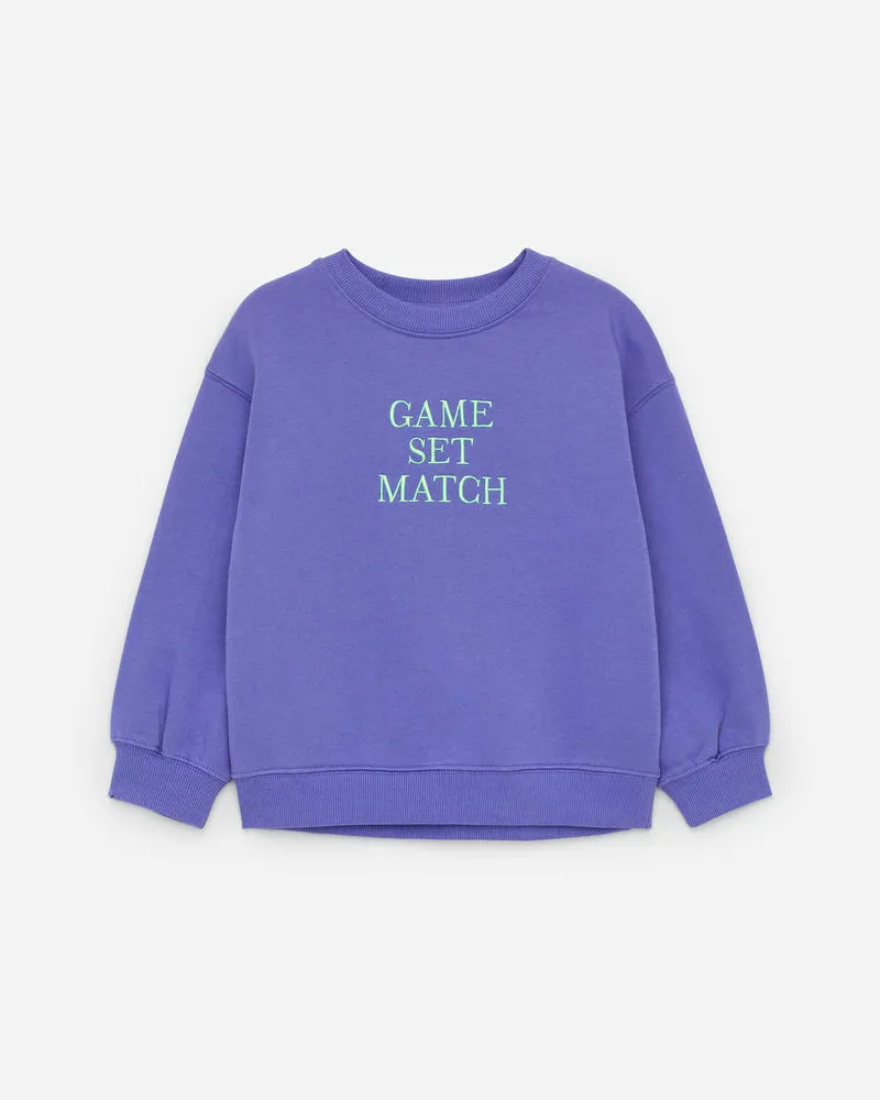 Arket Sweatshirt Mit Stickerei - Lila Lila