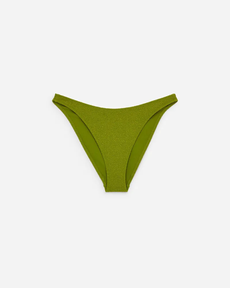 Arket Strukturierte Bikinihose -Grün Grün