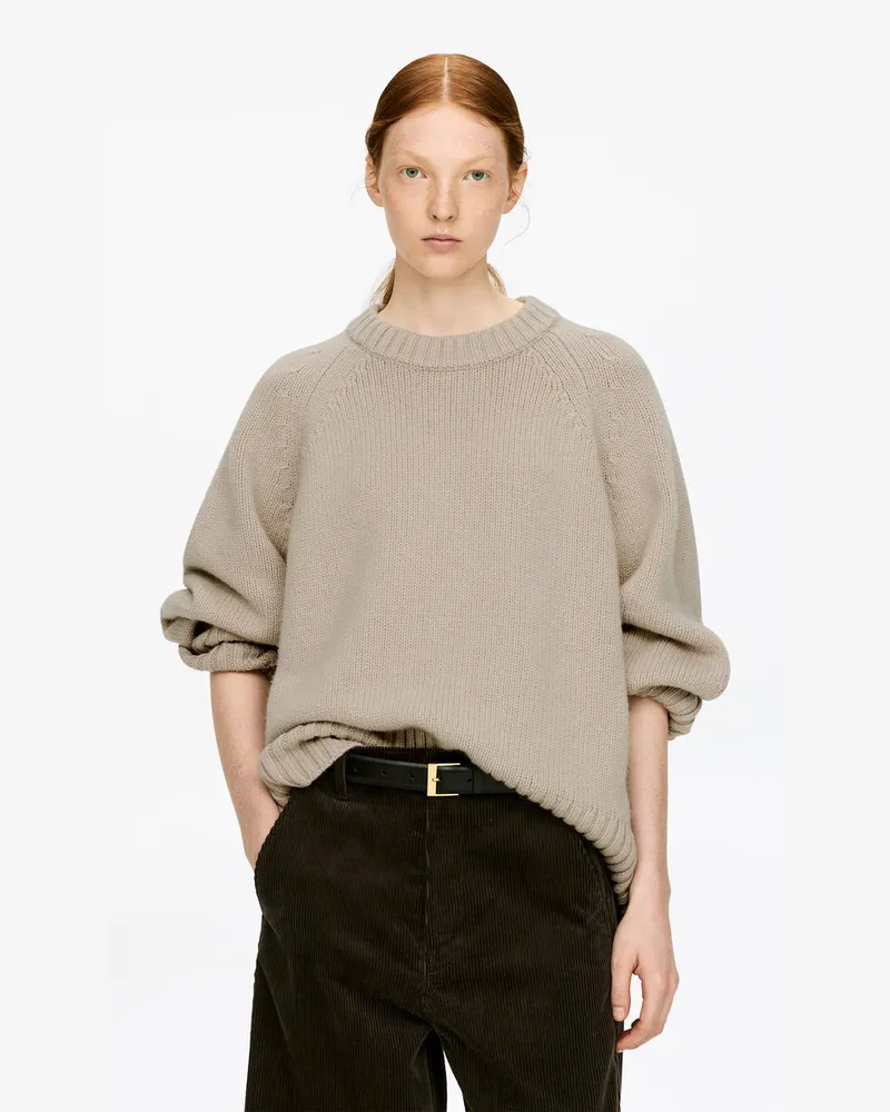 Arket Dicker Pullover Aus Reinem Kaschmir  ​ -Beige Beige