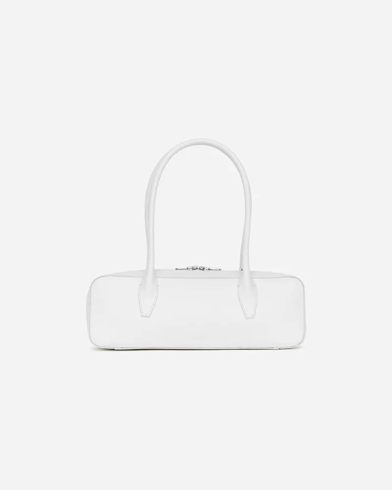 Arket Mini-Bowlingtasche - Beige Cremeweiß