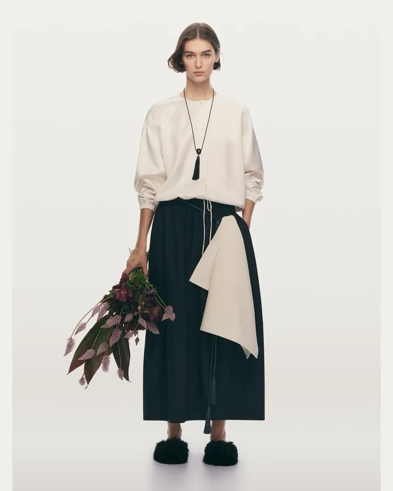 Arket Vergoldete Ovale Ohrringe -Goldfarben Goldfarben