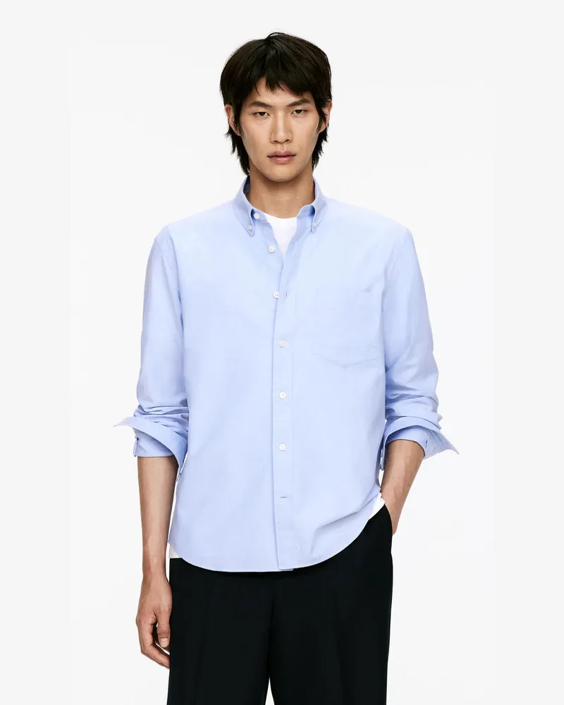 Arket Oxford-Hemd -Blau Blau