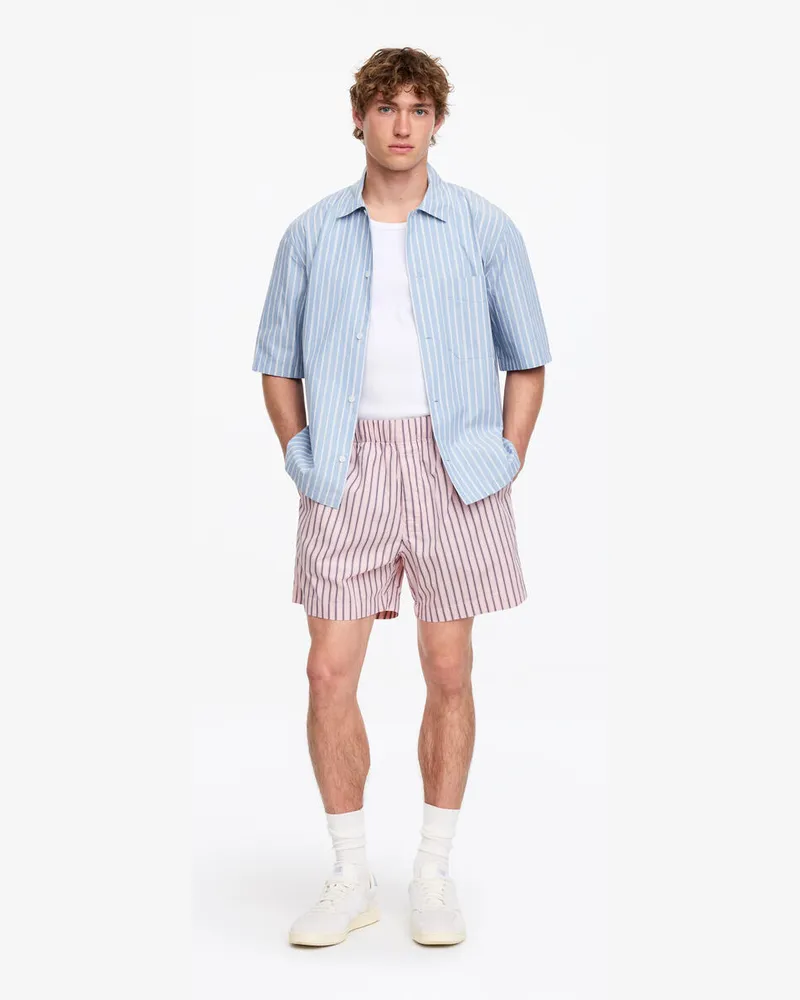 Arket Kurze Pyjamahose -Rosa Rosa