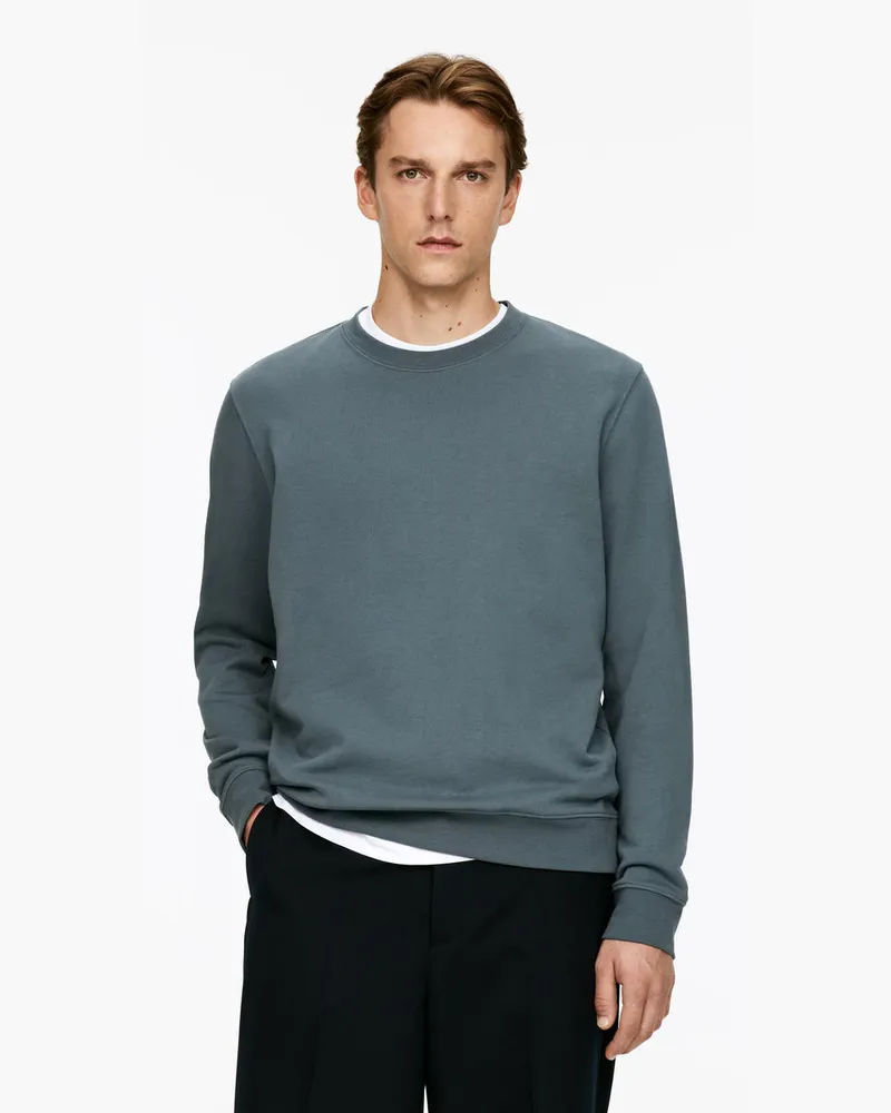 Arket Mittelschweres Sweatshirt -Blau Blau