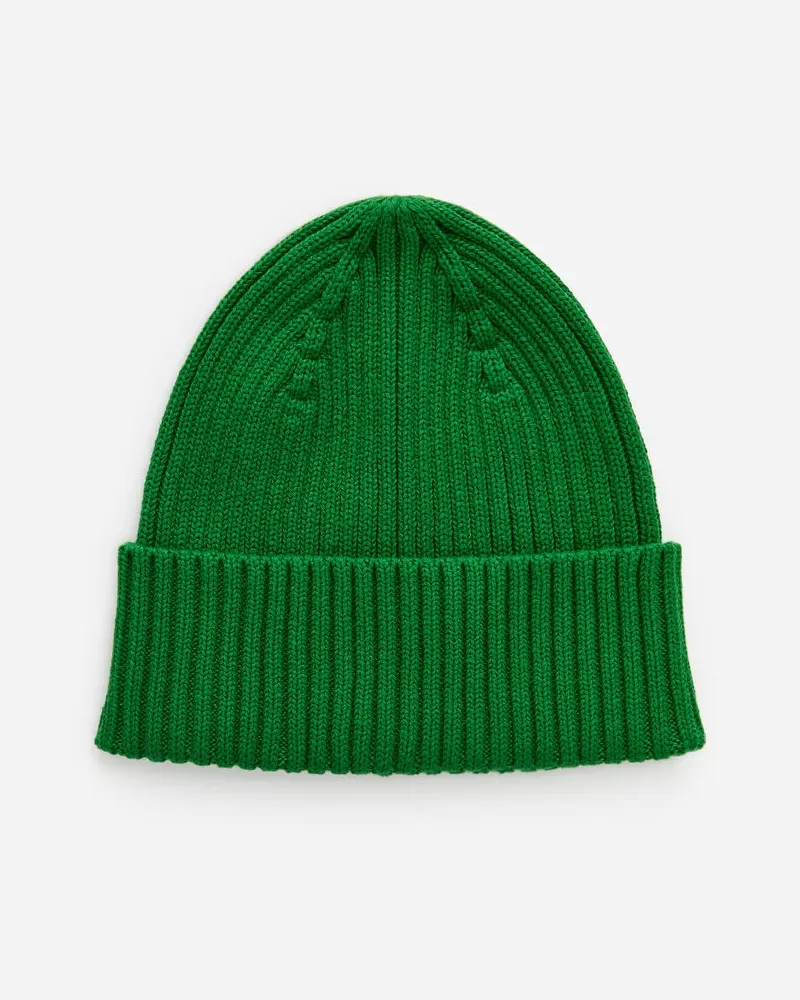 Arket Rippstrickmütze -Grün Grün