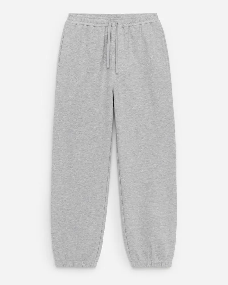 Arket Strukturierte Jogginghose - Grau Graumeliert