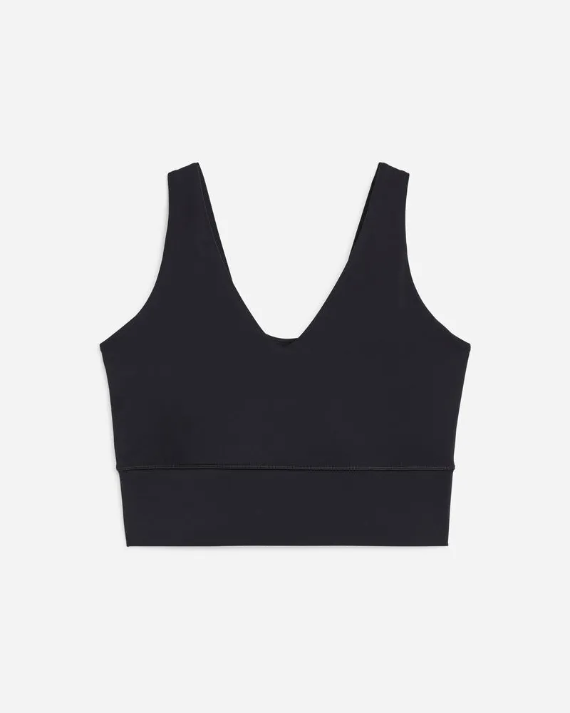 Arket Weiches Top Mit Stretchanteil -Blau Blau