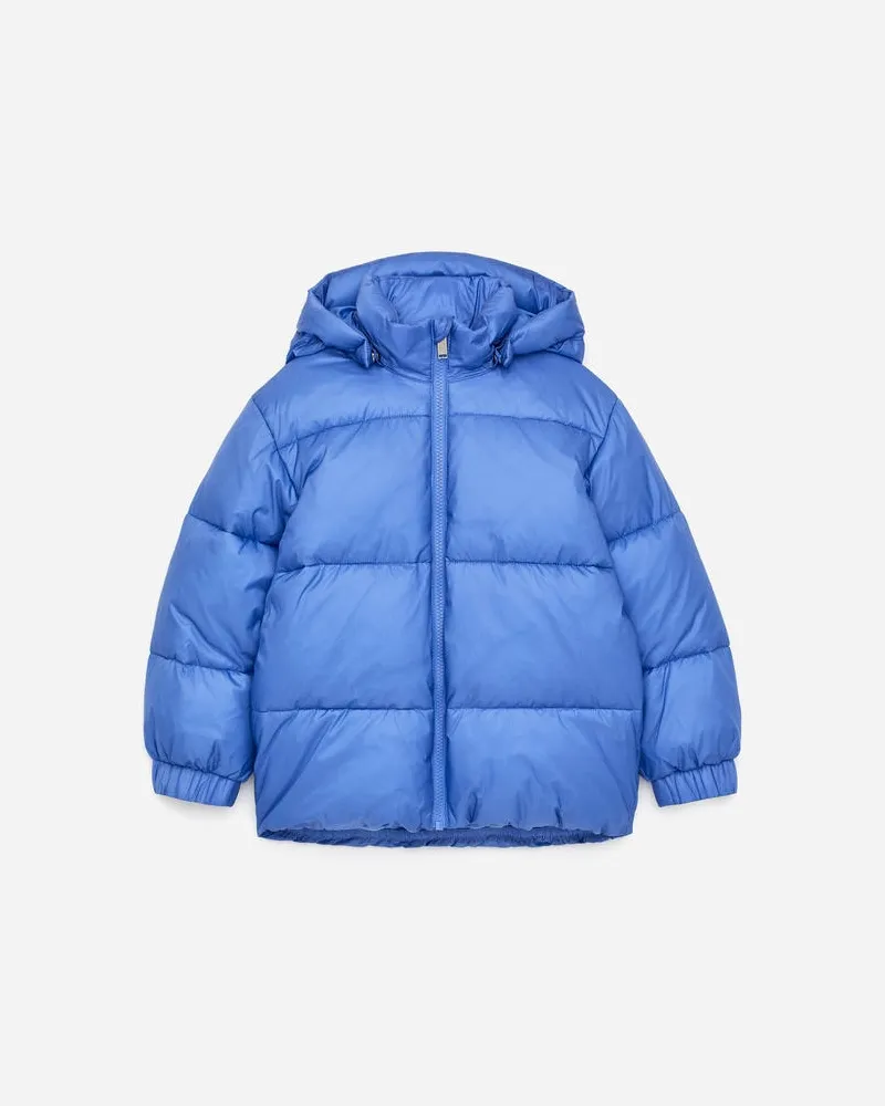Arket Gefütterte Steppjacke -Blau Blau