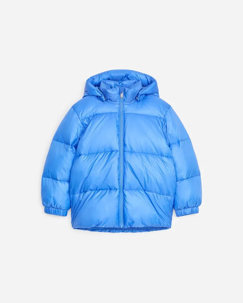 Arket Gefütterte Steppjacke -Blau Blau