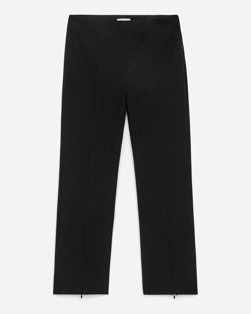 Arket Hose Mit Schmaler Passform -Schwarz Schwarz