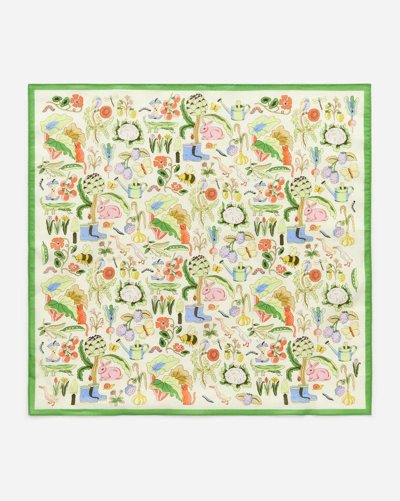 Arket Bandana Aus Baumwolle -Weiß Weiß