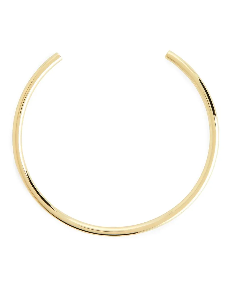 Arket Vergoldetes Manschettenhalsband - Goldfarben Gold