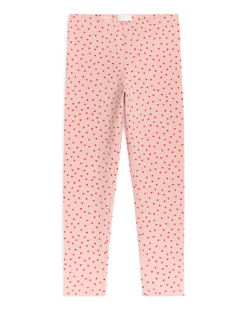Arket Jerseyleggings - Mehrfarbig|Rosa|Rot Rosa