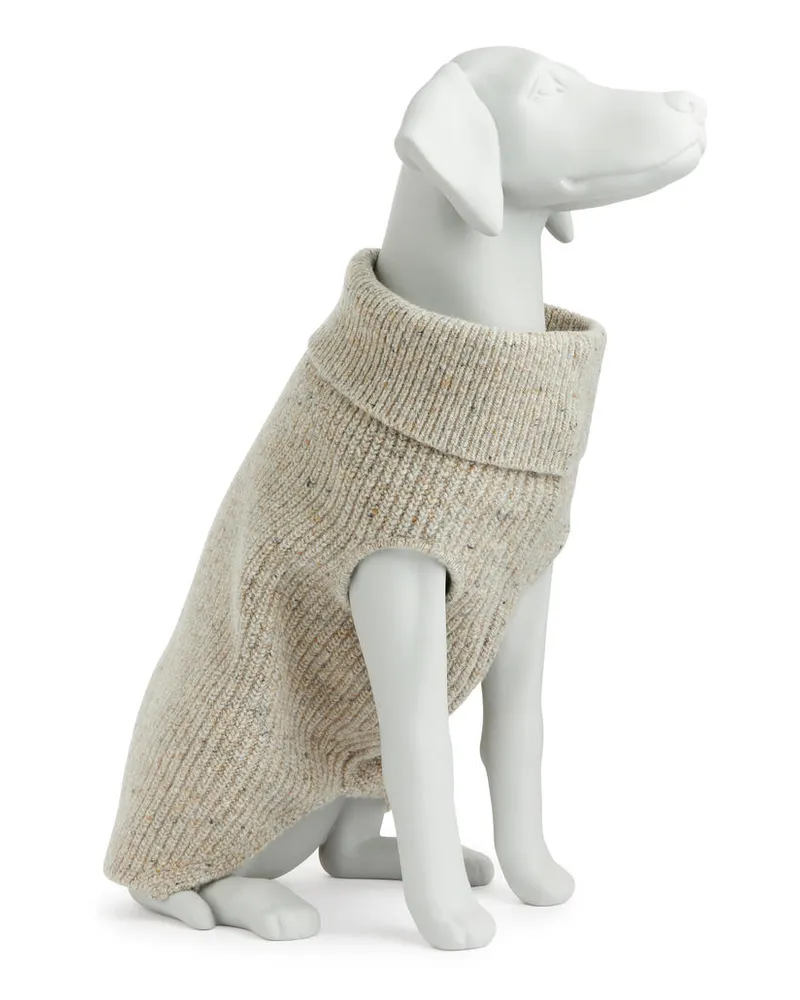 Arket Strickpullover Für Hunde -Beige Beige