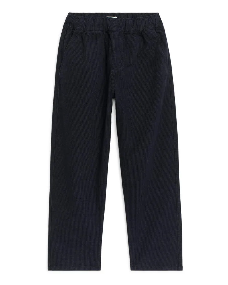 Arket Hose Mit Hickory-Streifen -Blau Blau