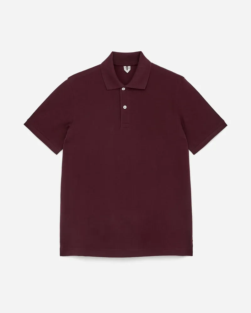 Arket Pikee-Poloshirt -Rosa Rosa