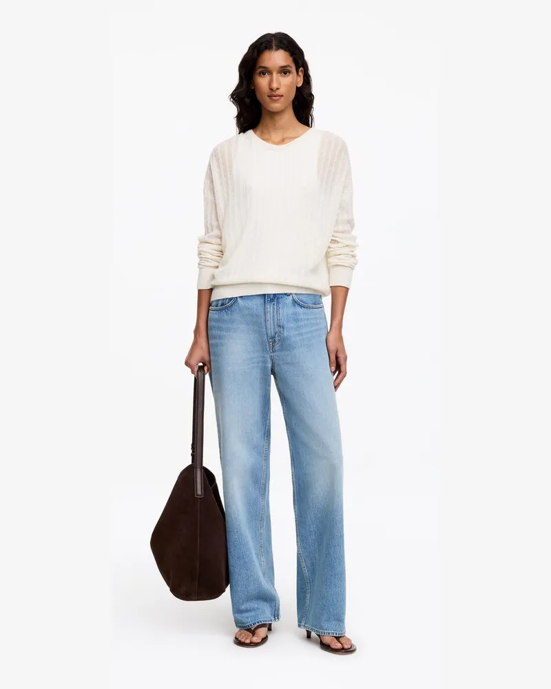 Arket CORAL Wide Jeans -Blau Blau