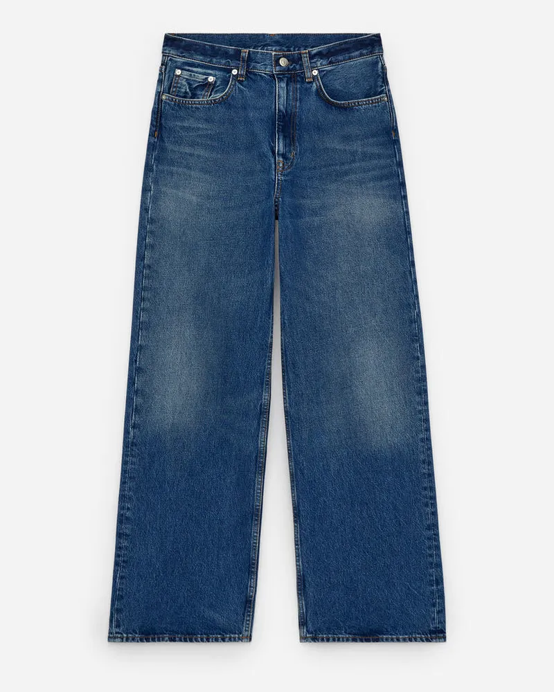 Arket Coral Wide Jeans - Blau Blau