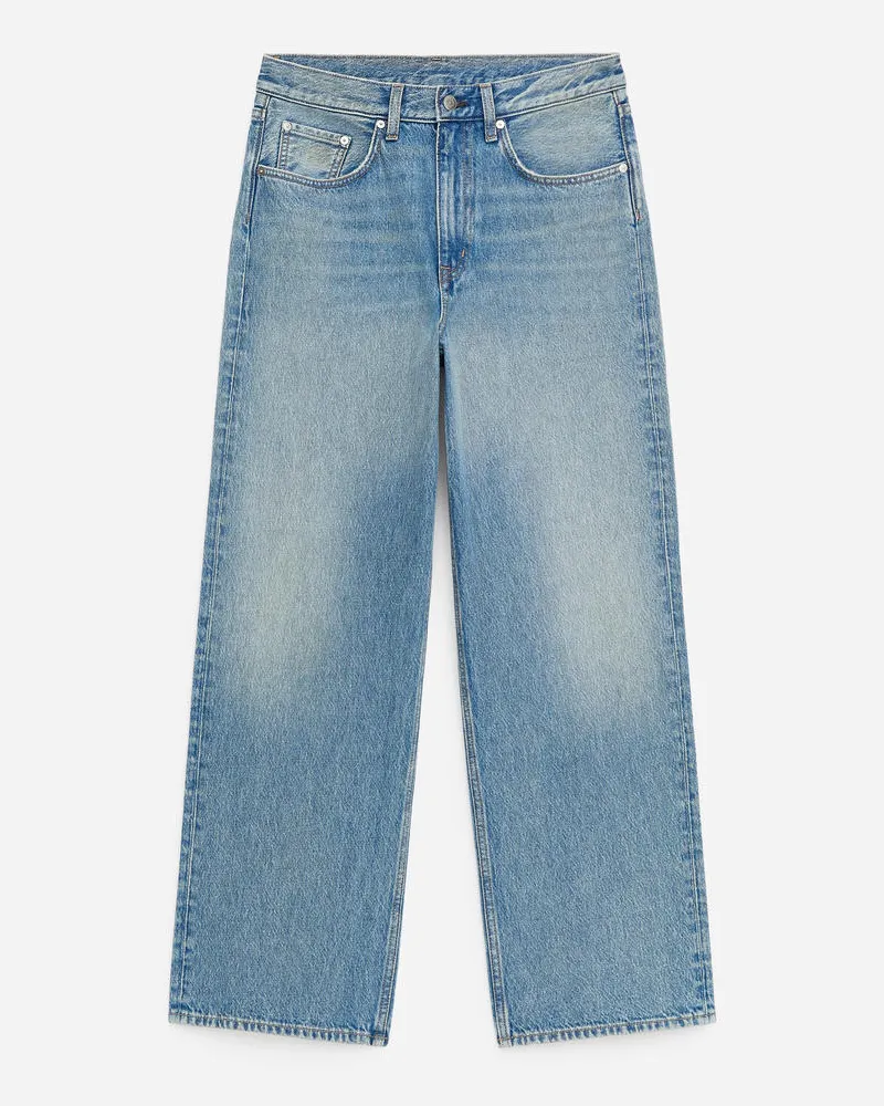 Arket CORAL Wide Jeans -Blau Blau
