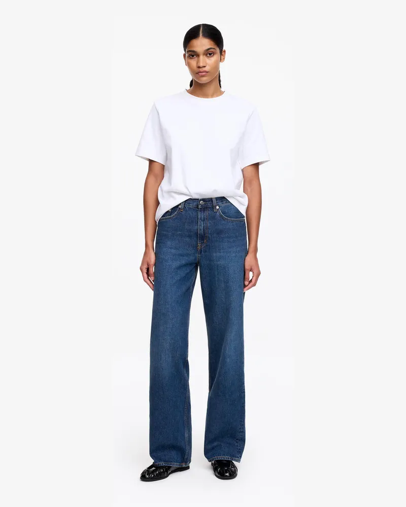 Arket CORAL Wide Jeans -Blau Blau