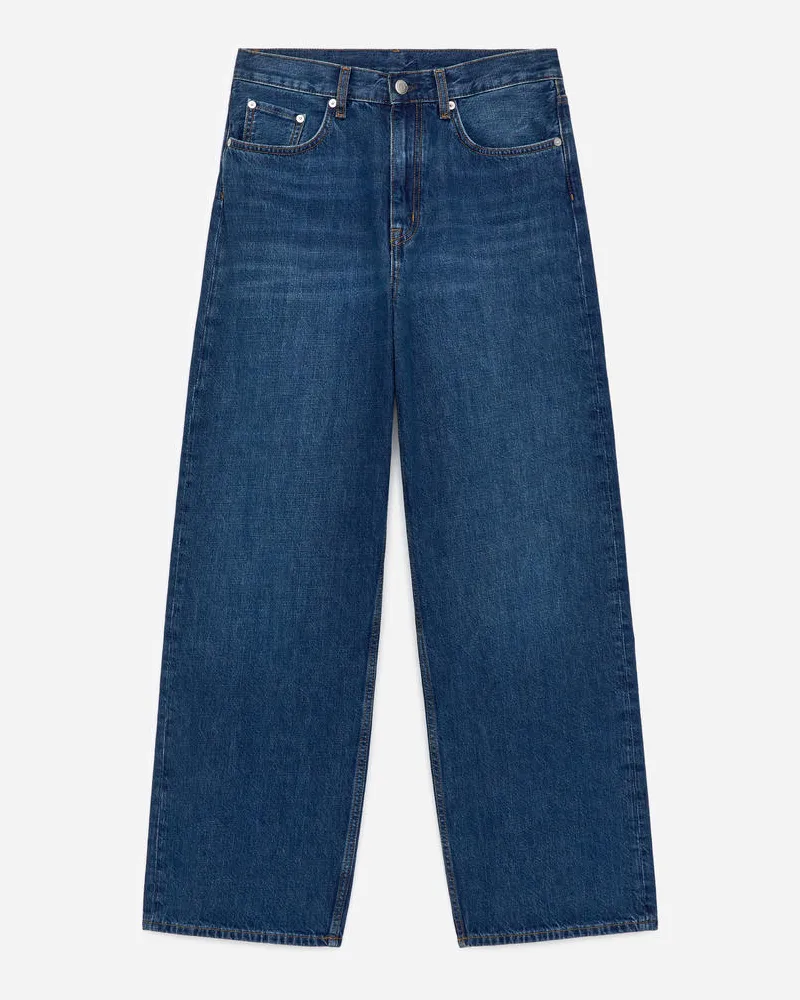 Arket CORAL Wide Jeans -Blau Blau