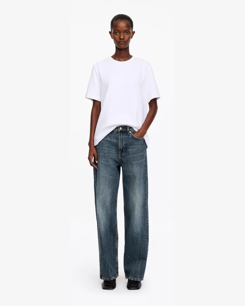 Arket CORAL Wide Jeans -Blau Blau