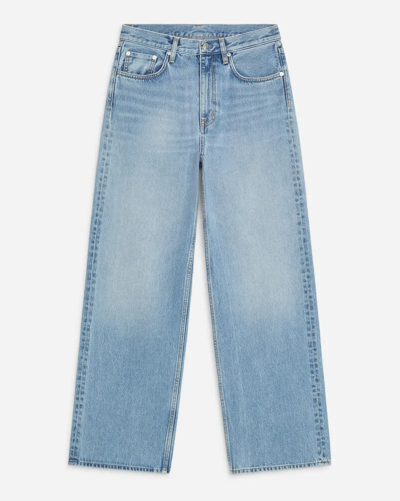 Arket CORAL Wide Jeans -Blau Blau