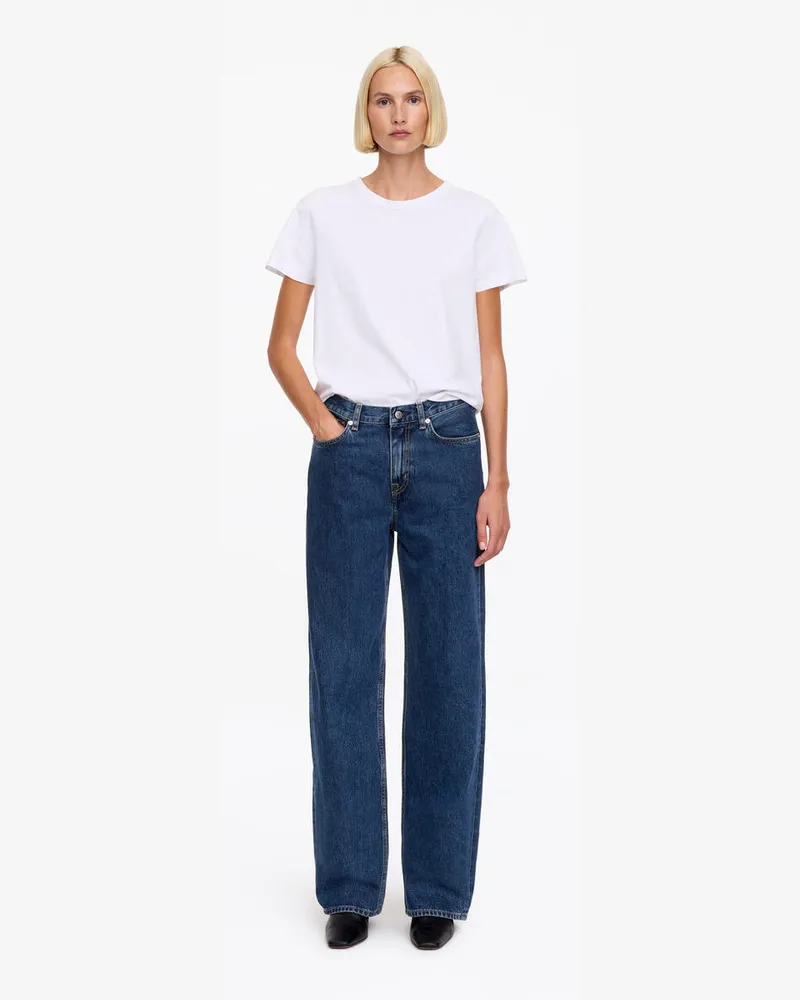 Arket CORAL Wide Jeans -Blau Blau