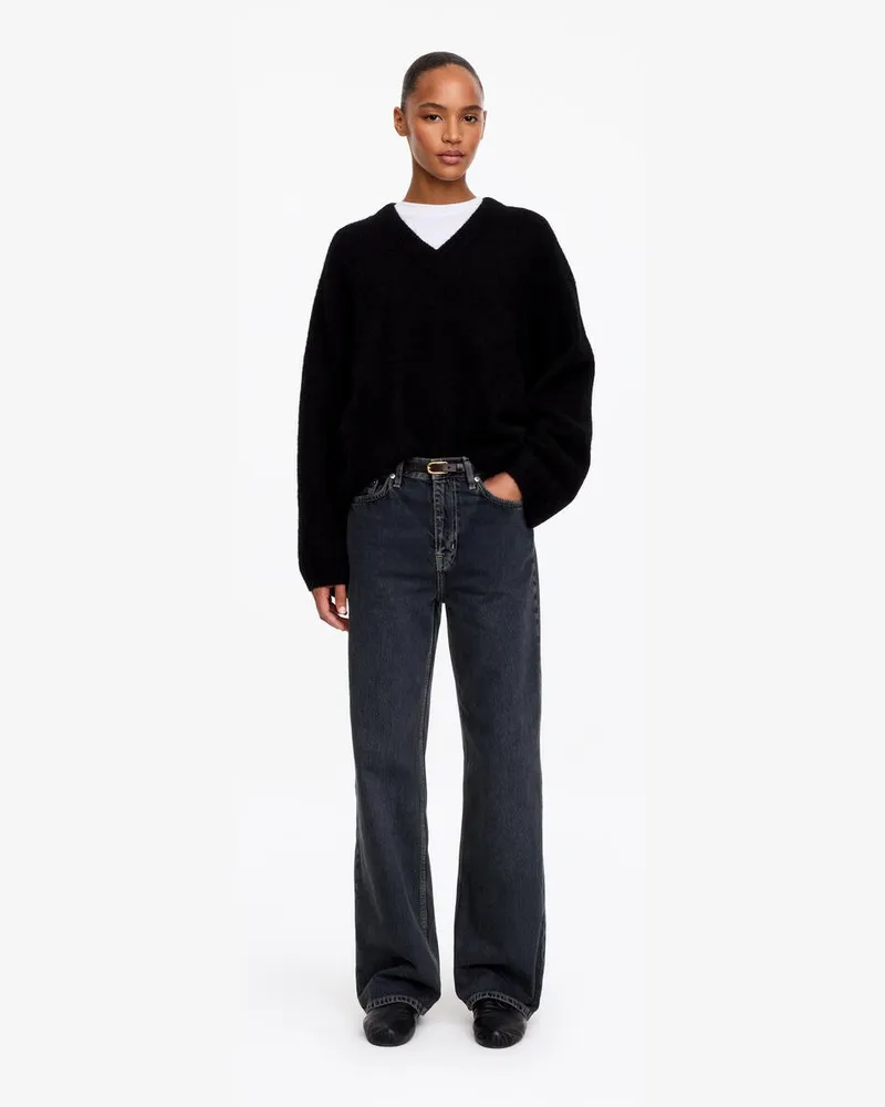Arket CORAL Wide Jeans -Blau Blau