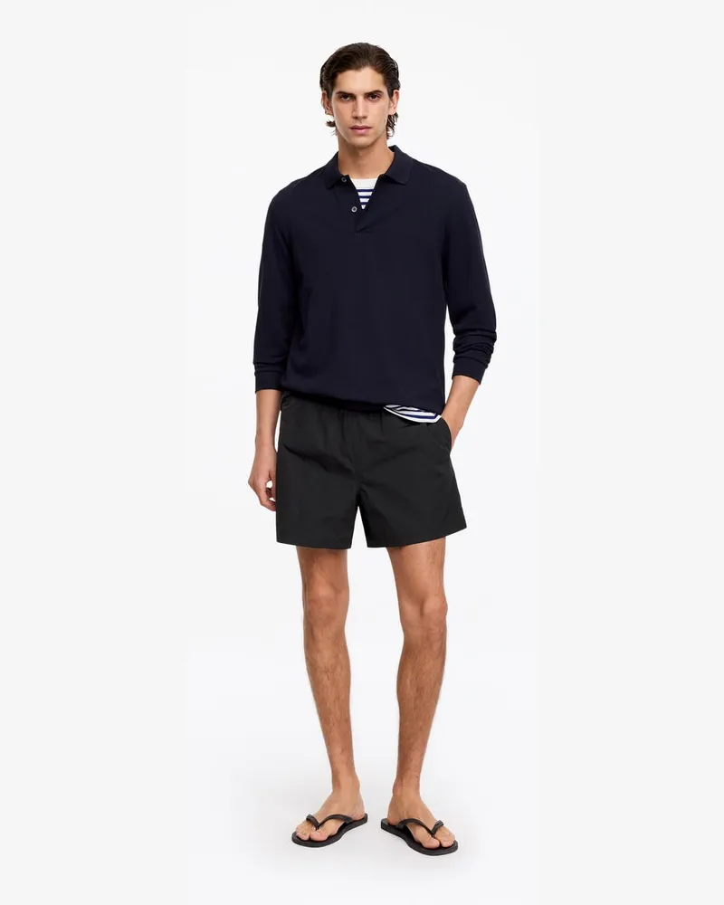 Arket Badeshorts -Schwarz Schwarz
