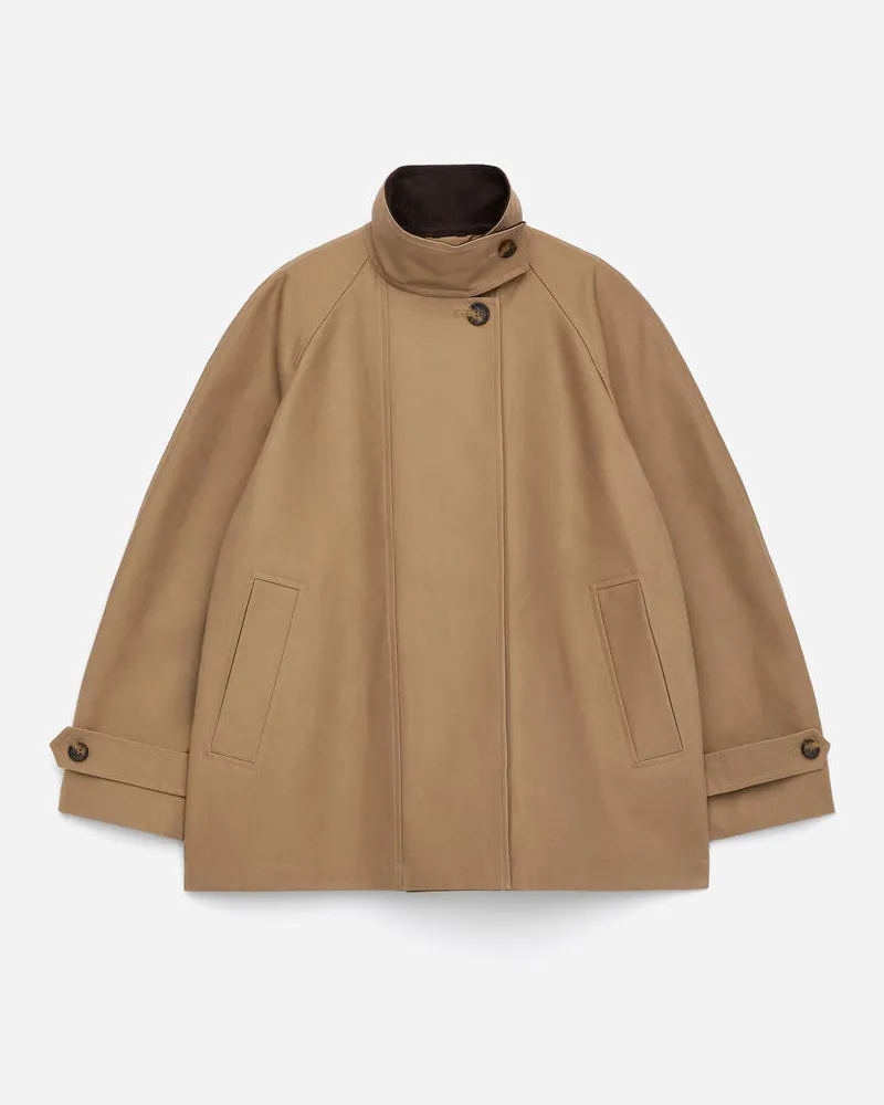 Arket Jacke Mit Cordkragen -Beige Beige