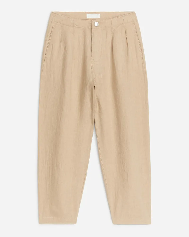 Arket Leinenhose -Beige Beige