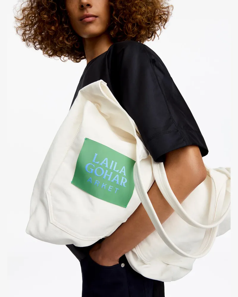 Arket ARKET Und Laila Gohar Tragetasche -Weiß Weiß