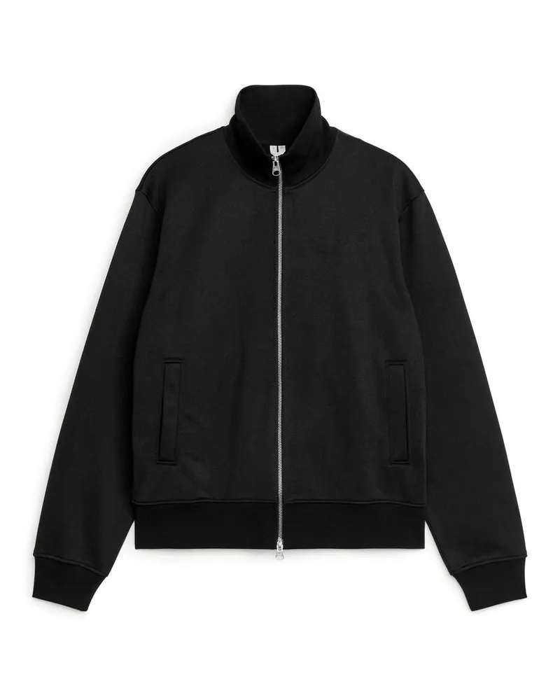 Arket Sportjacke -Schwarz Schwarz