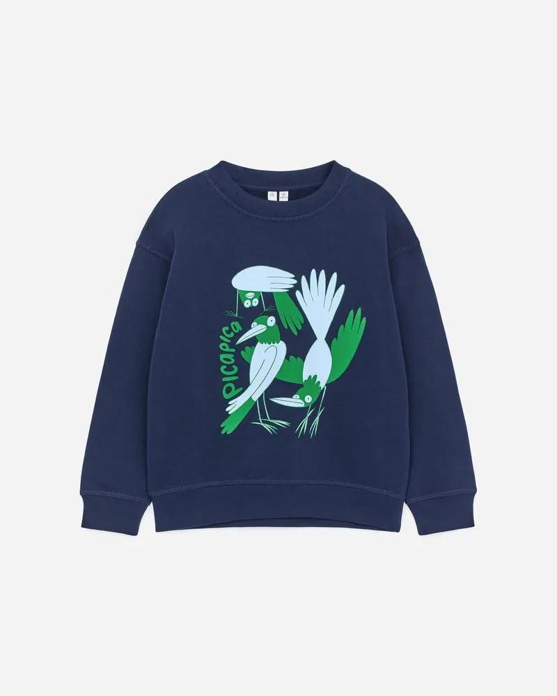 Arket Legeres Sweatshirt -Blau Blau