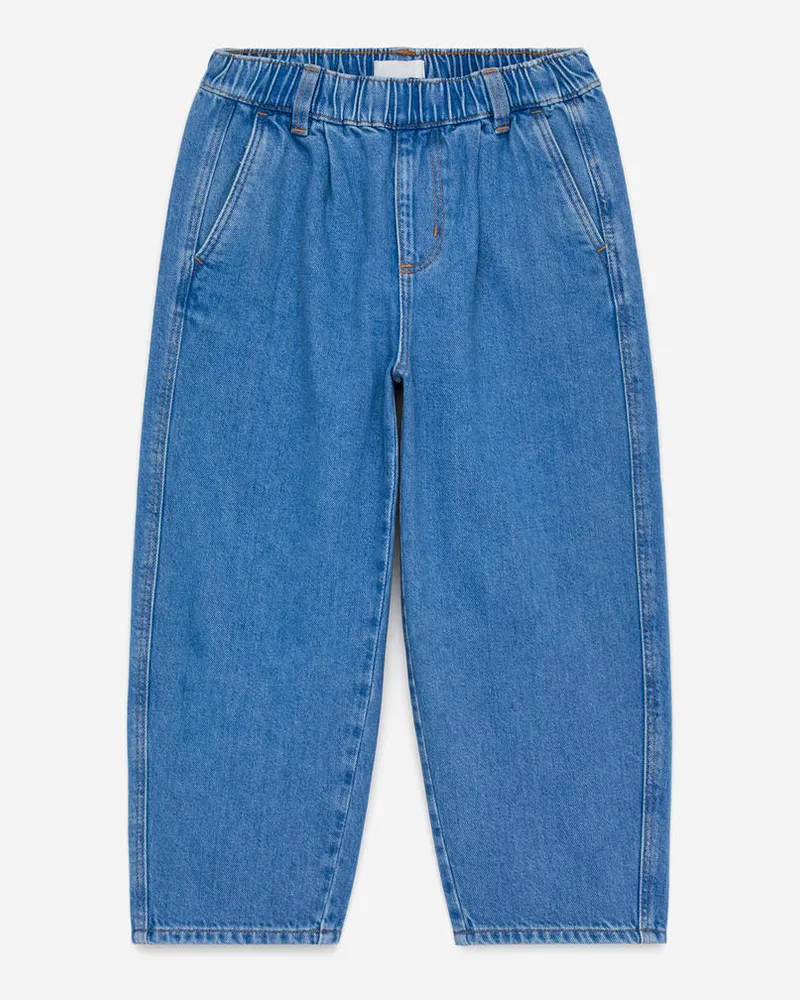 Arket Verwaschene Hose Aus Denim - Blau Knallblau