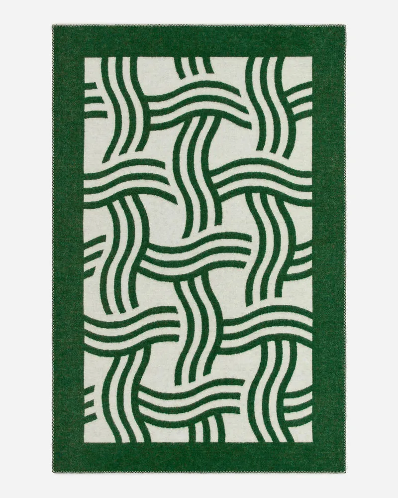 Arket Wolldecke Von Klippan -Grün Grün