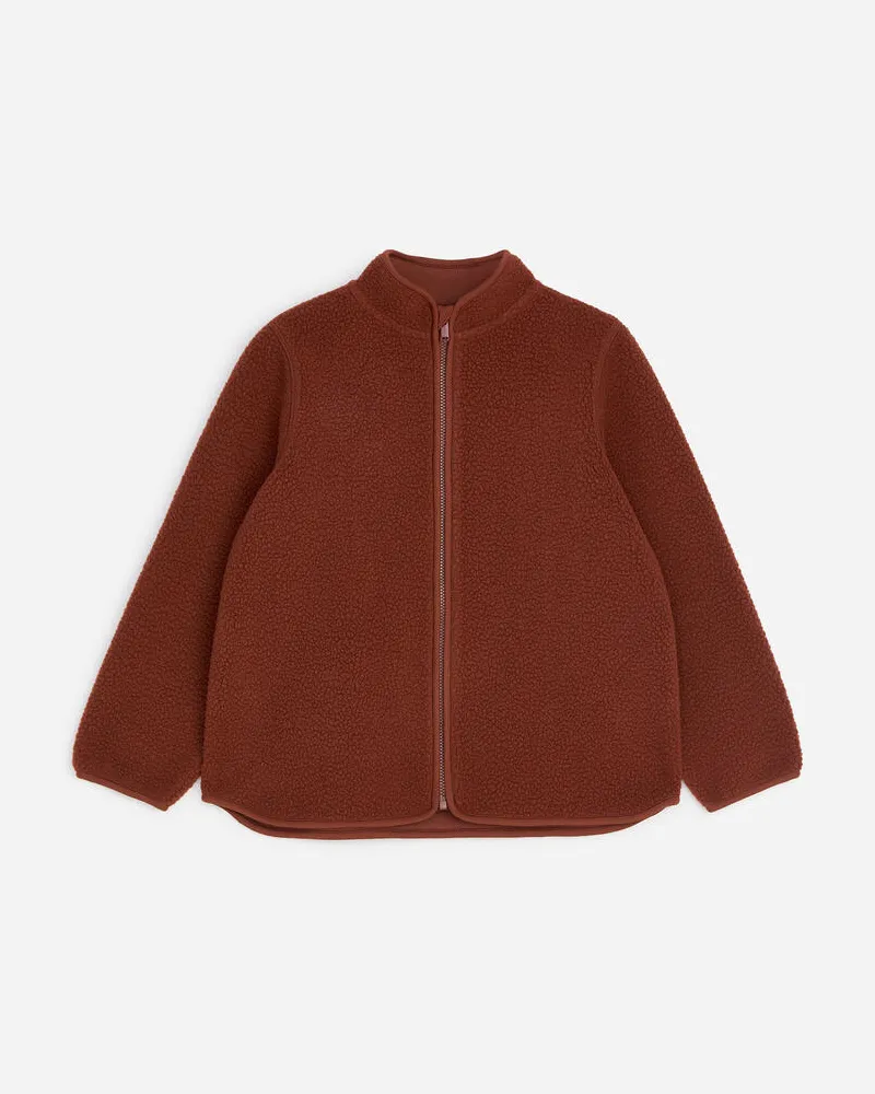 Arket Fleecejacke -Braun Braun